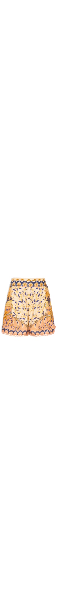 Short Beleza Boho - Amarelo