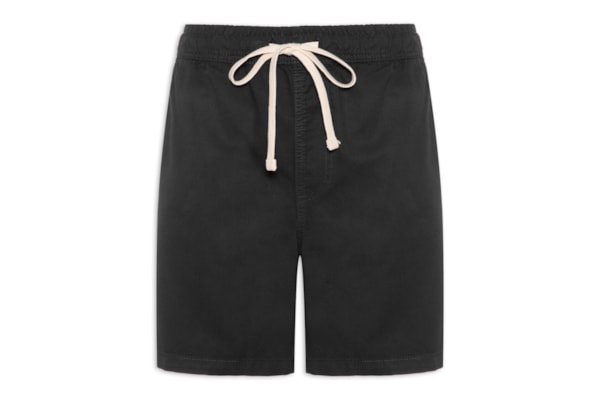 Short Casual Masculino Easy - Preto