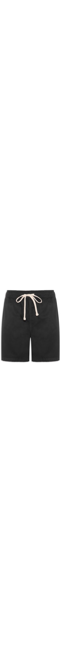 Short Casual Masculino Easy - Preto