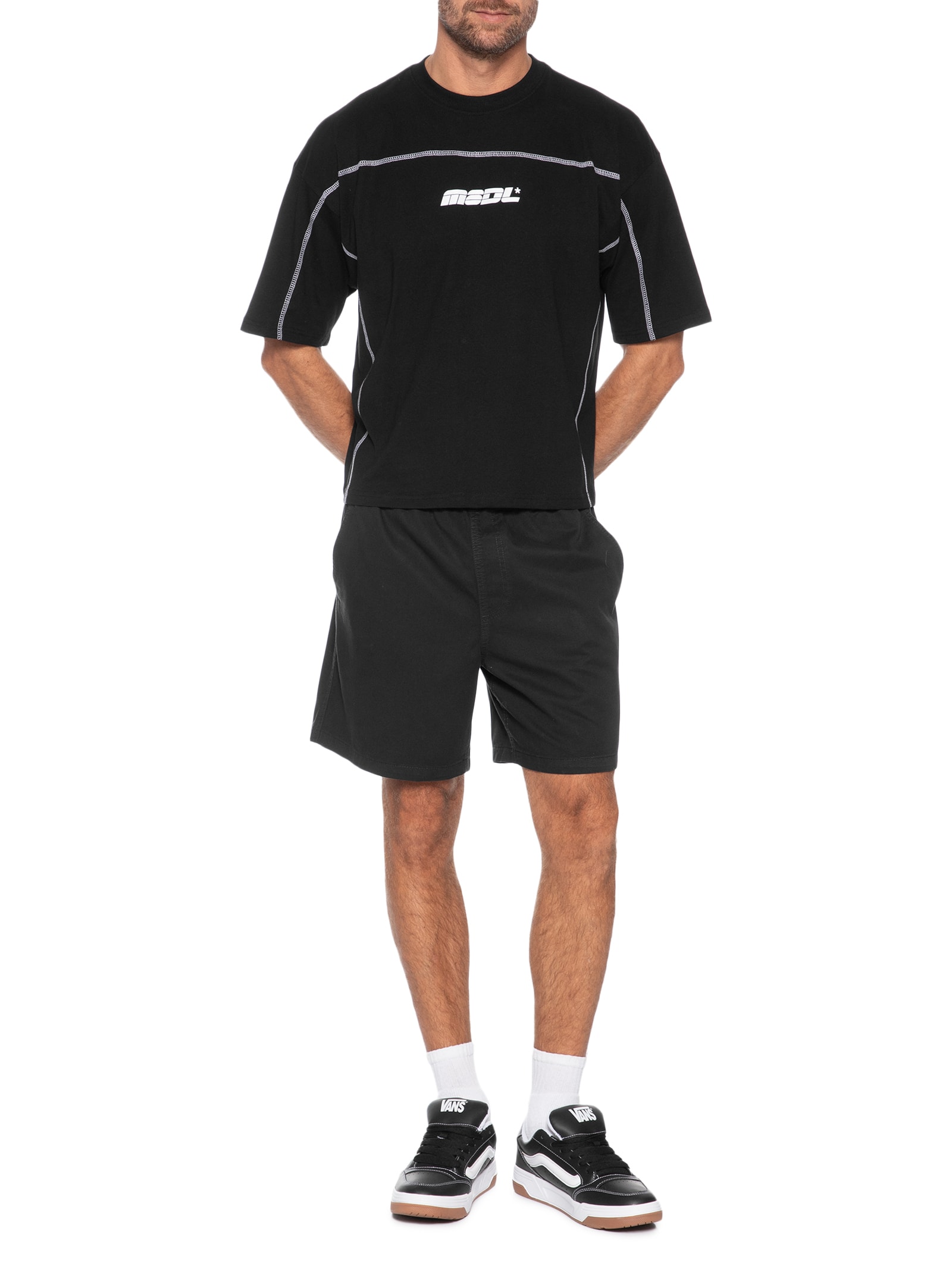 Short Casual Masculino Easy Preto Cotton On