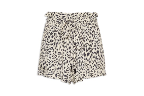 Short Clochard Feminino Onça Abby - Preto