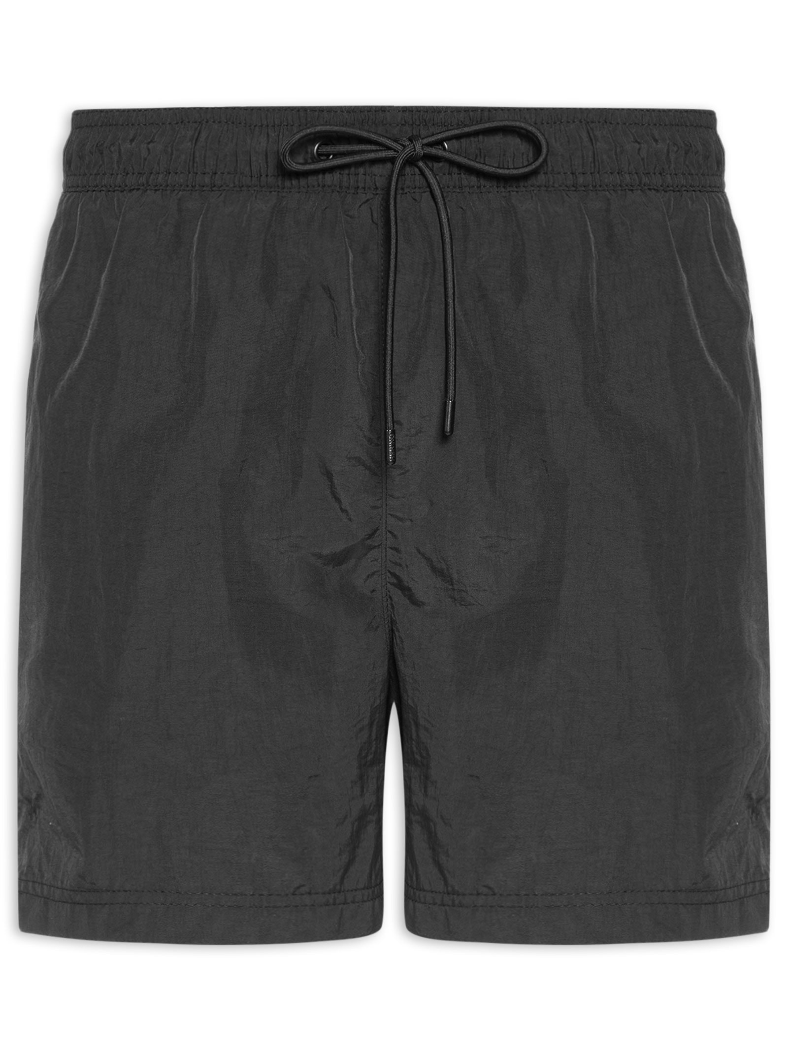 Short De Praia Masculino Básico Preto Hering