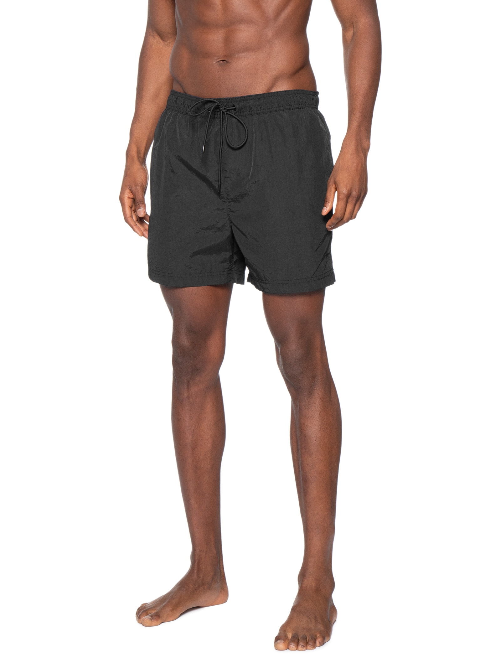 Short De Praia Masculino Básico Preto Hering