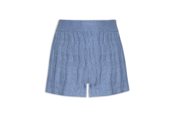 Short De Tricot - Azul