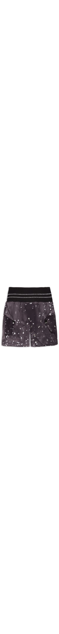 Short Estampado - Preto