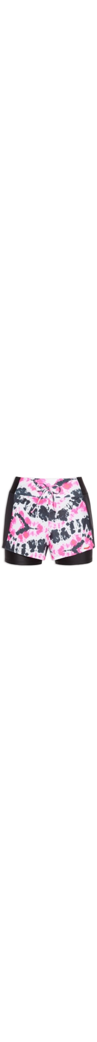 Short Estampado - Preto