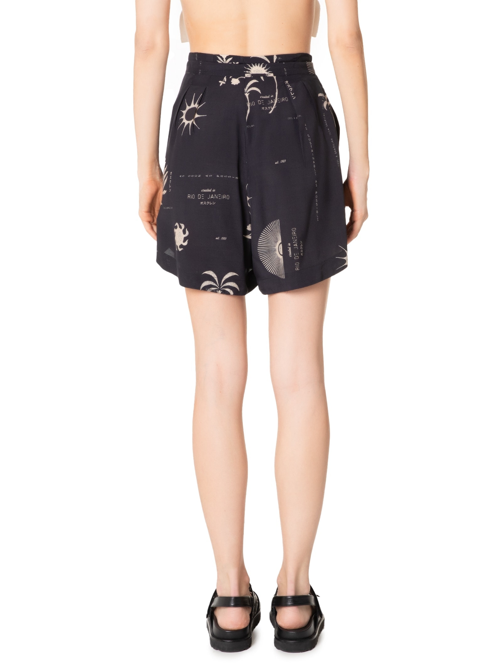 Short Feminino 1989 Preto Osklen