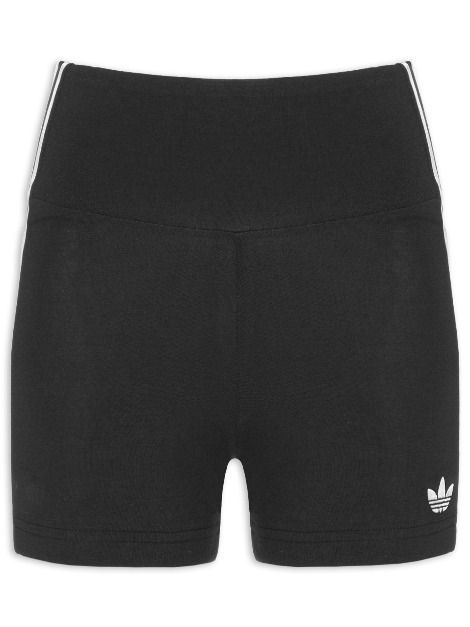 Short Feminino 3 Stripes Tight Preto Adidas Originals