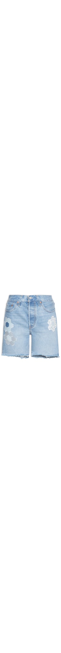 Short Feminino 501® Mid Thigh - Azul