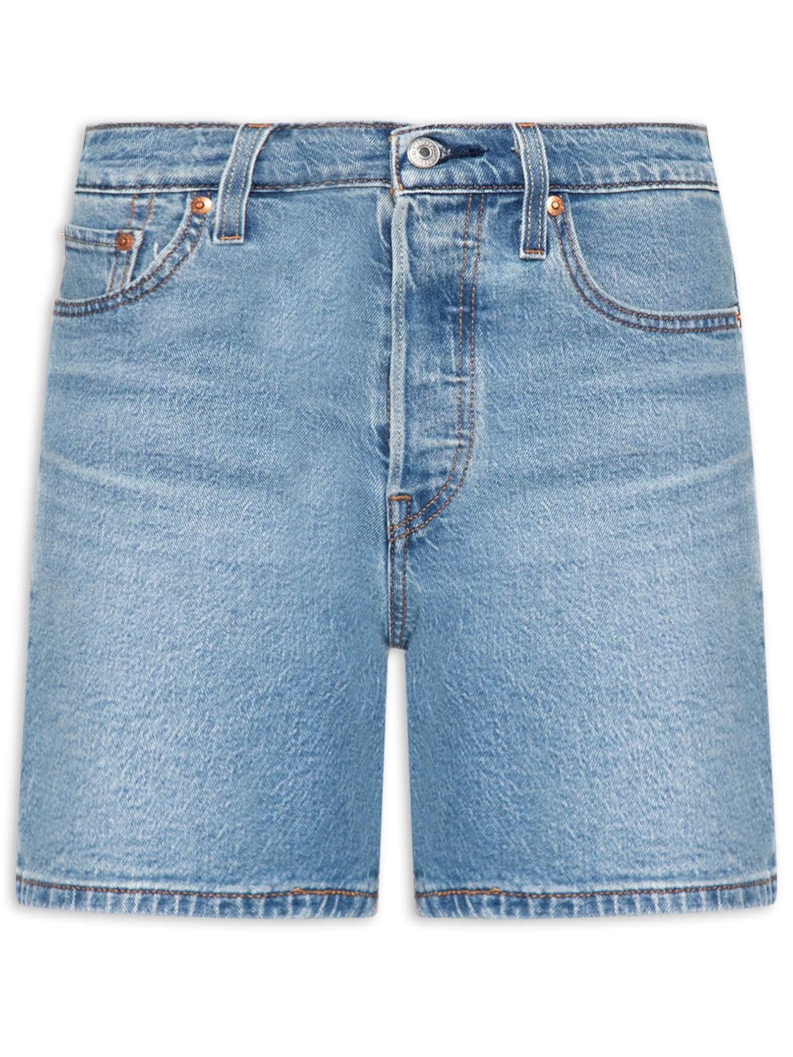 Short Feminino 501® Mid Thing Lw Azul Levi's