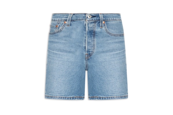 Short Feminino 501® Mid Thing Lw - Azul