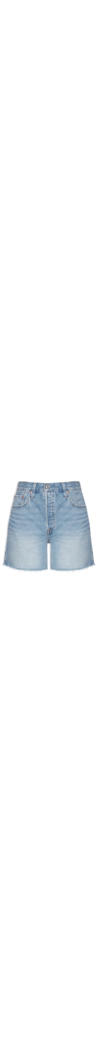 Short Feminino 501® Original Mid Thigh Lw - Azul