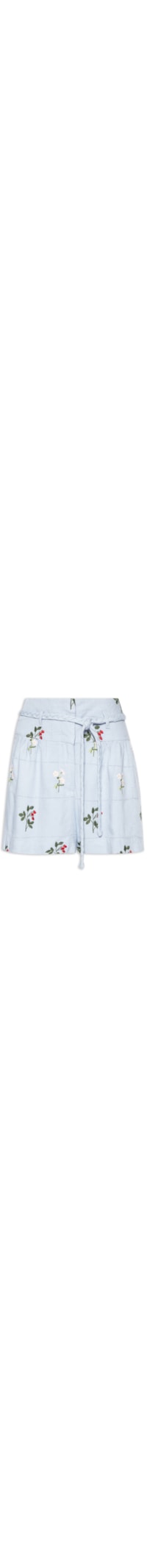 Short Feminino Alana - Azul
