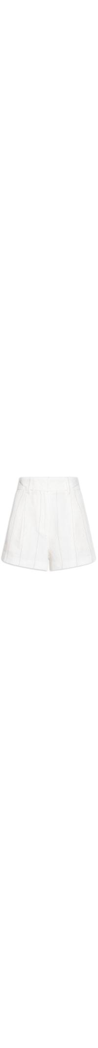 Short Feminino Alfa Listrada - Branco