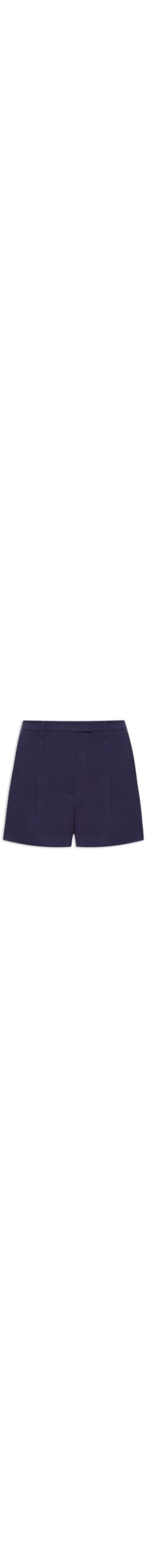 Short Feminino Alfaiataria - Azul
