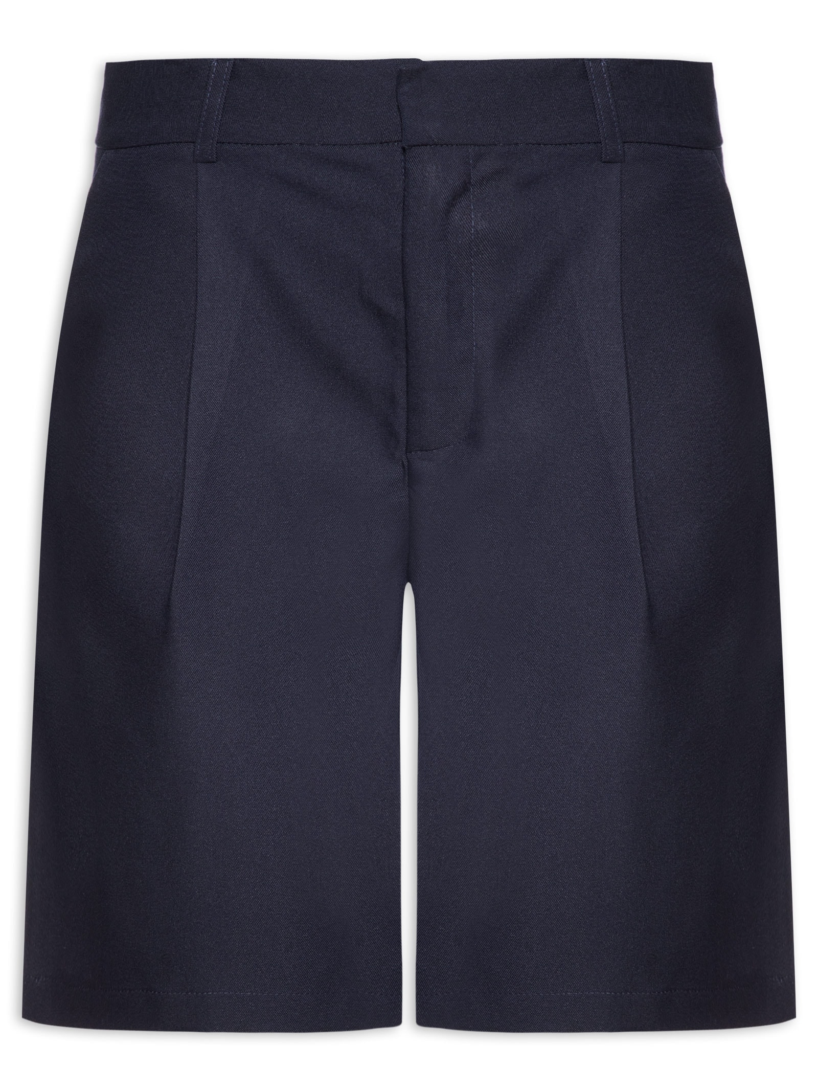 Short Feminino Alfaiataria Azul Basiq