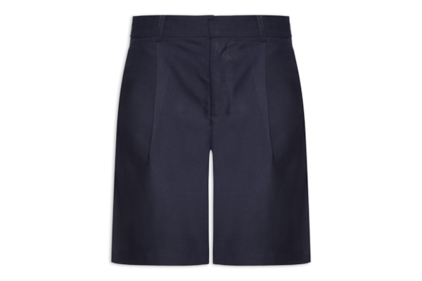 Short Feminino Alfaiataria - Azul