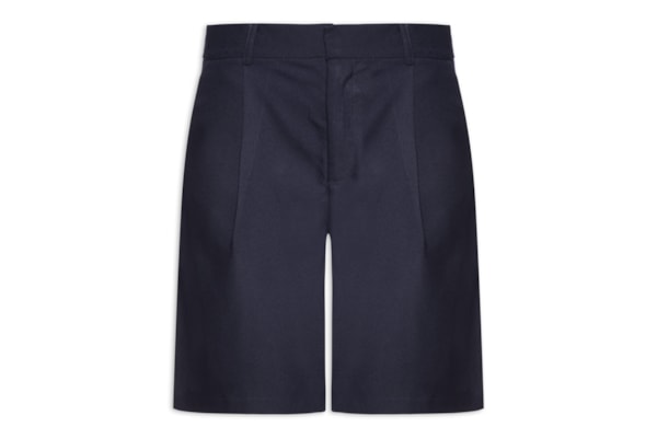 Short Feminino Alfaiataria - Azul