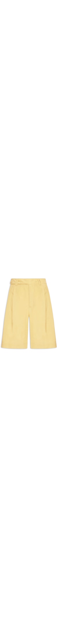 Short Feminino Alfaiataria Marieta - Amarelo
