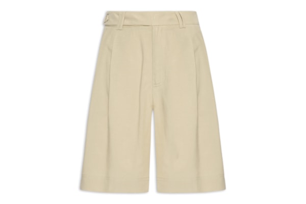 Short Feminino Alfaiataria Marieta - Bege