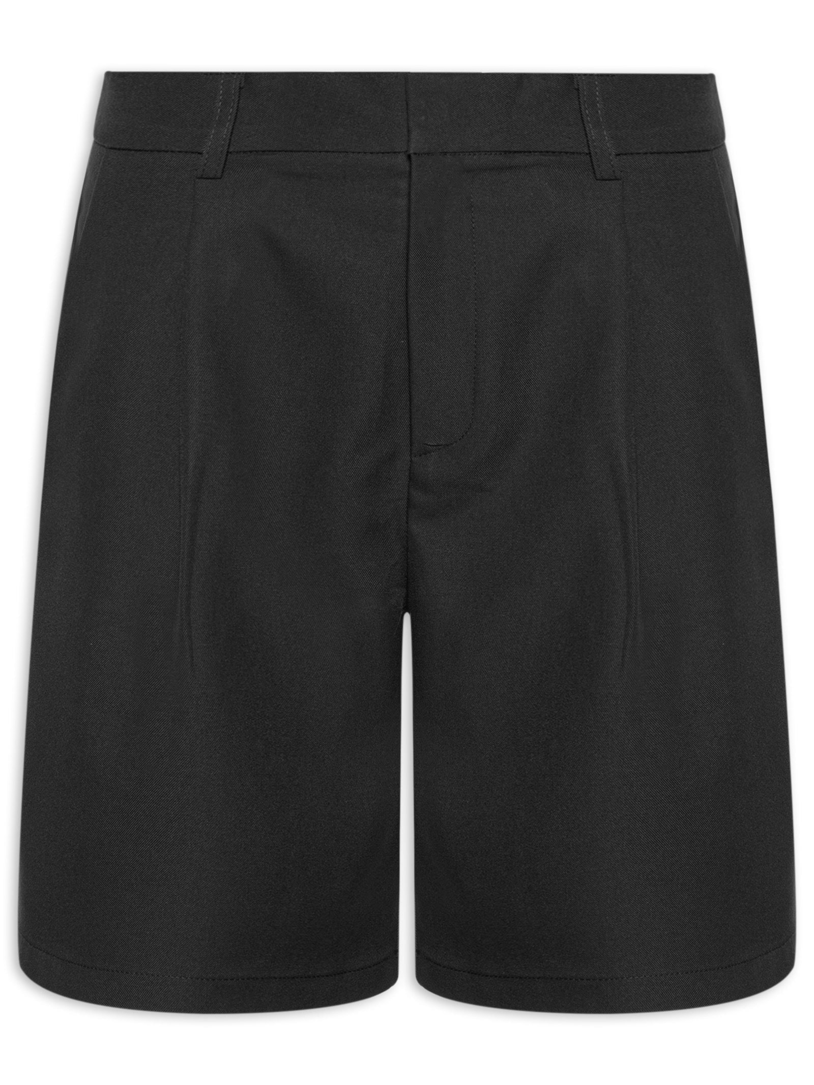 Short Feminino Alfaiataria Preto Basiq