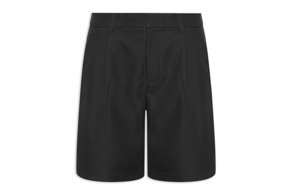 Short Feminino Alfaiataria - Preto