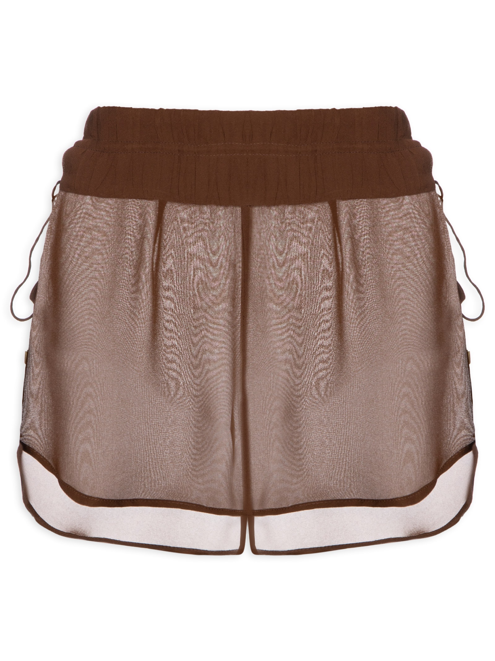 Short Feminino Amarração Resort Marrom Animale Resort