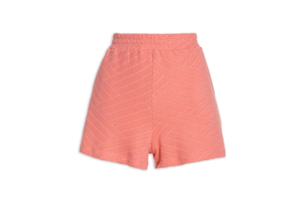 Short Feminino Atoalhado - Laranja
