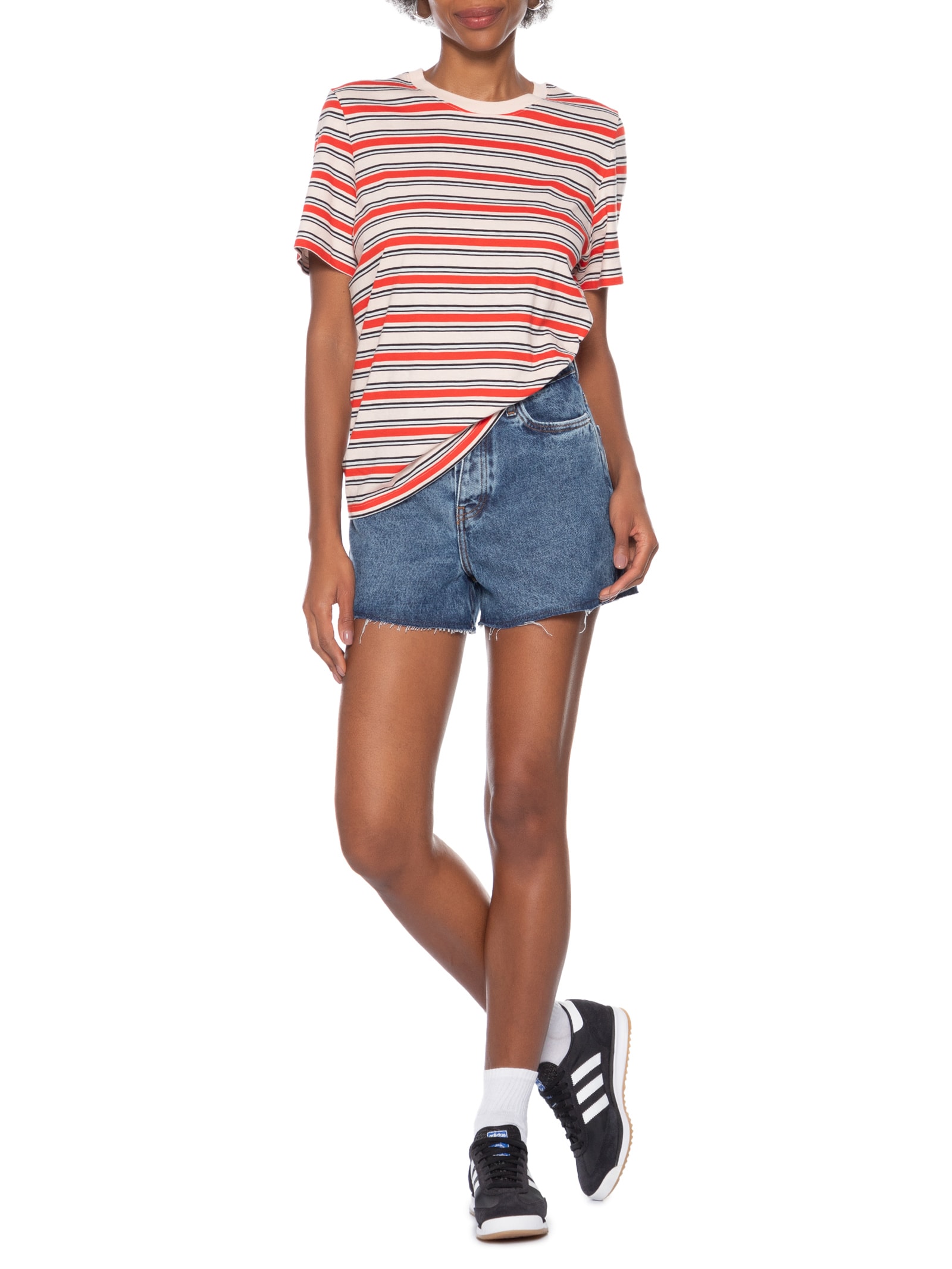 Short Feminino Azul Hering