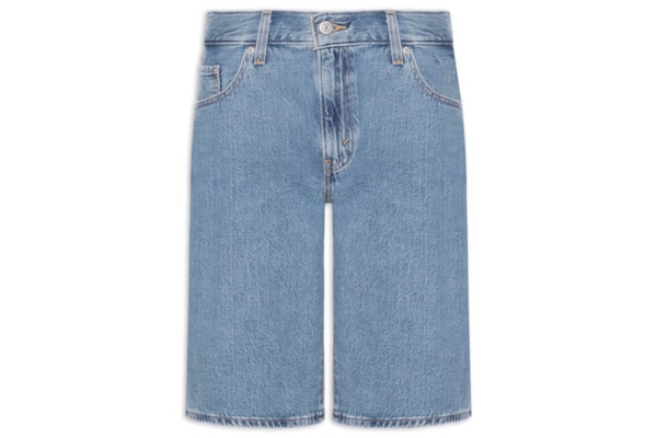 Short Feminino Baggy Dad Jort - Azul