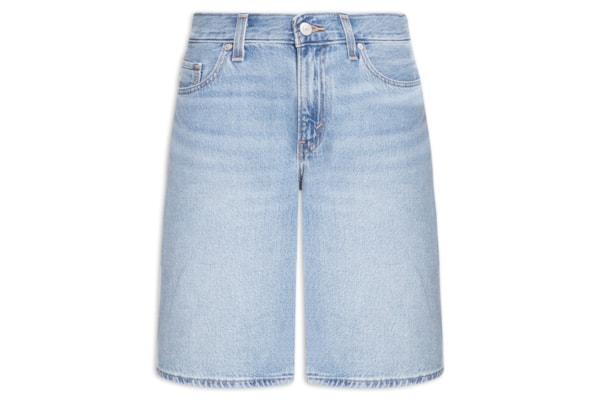 Short Feminino Baggy Dad Jort - Azul