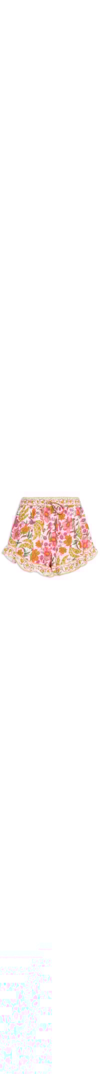 Short Feminino Banana Flor - Branco