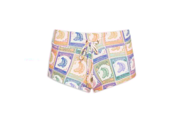 Short Feminino Banana Selo - Bege