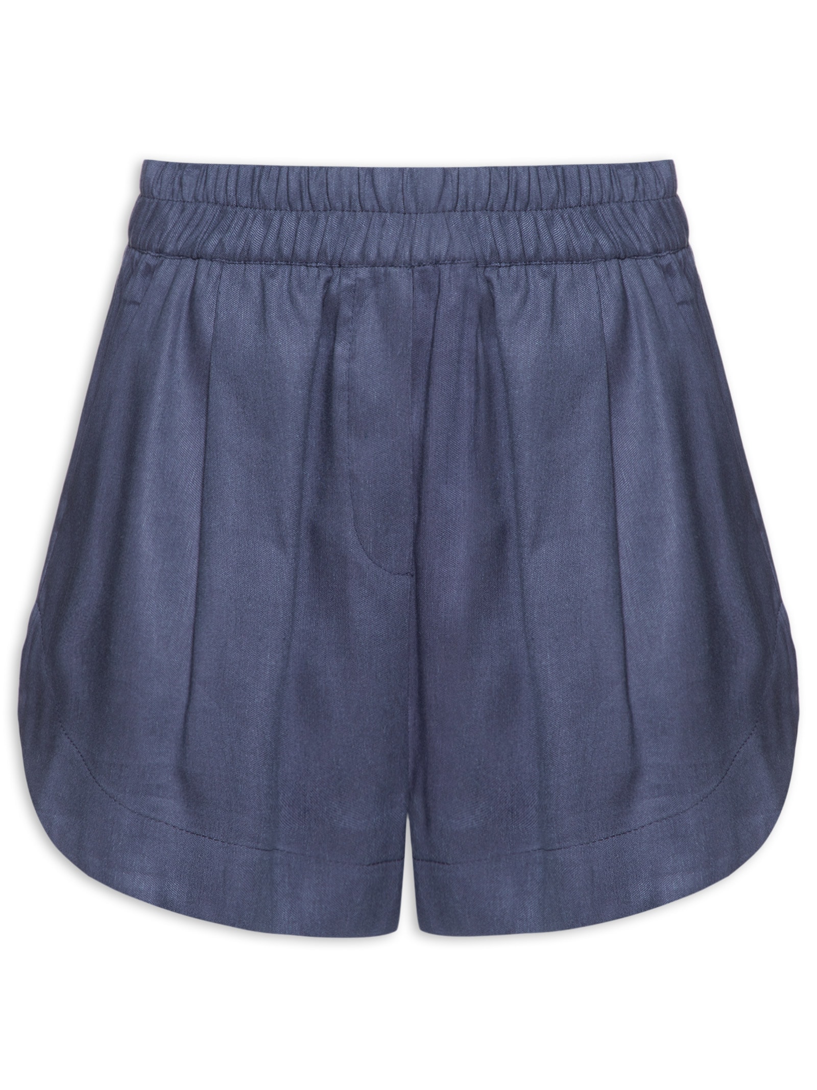 Short Feminino Basic Denim Azul Animale