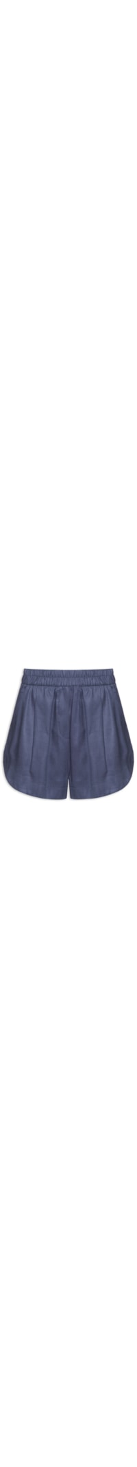 Short Feminino Basic Denim - Azul