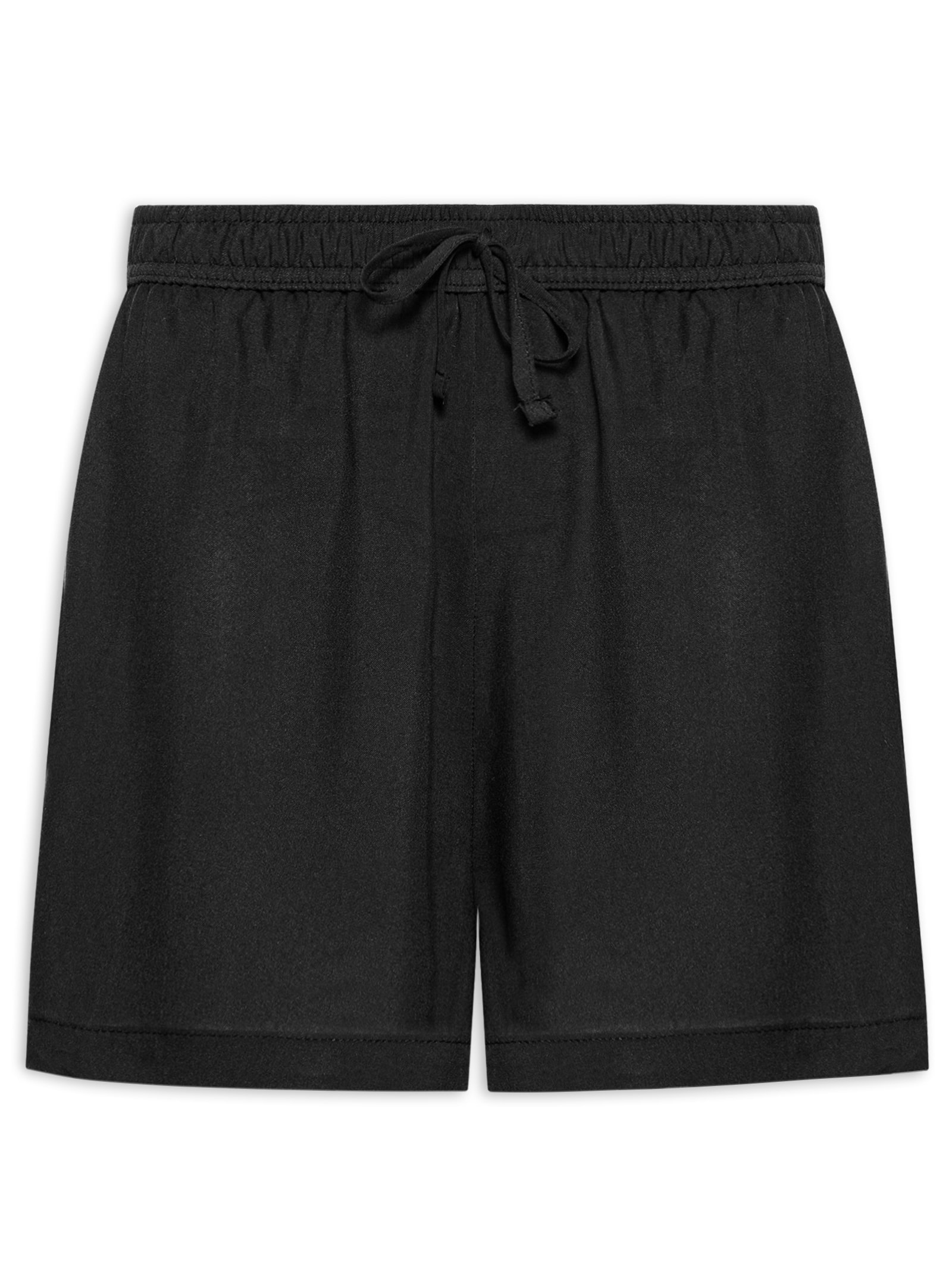 Short Feminino Básico Comfy Preto Basiq