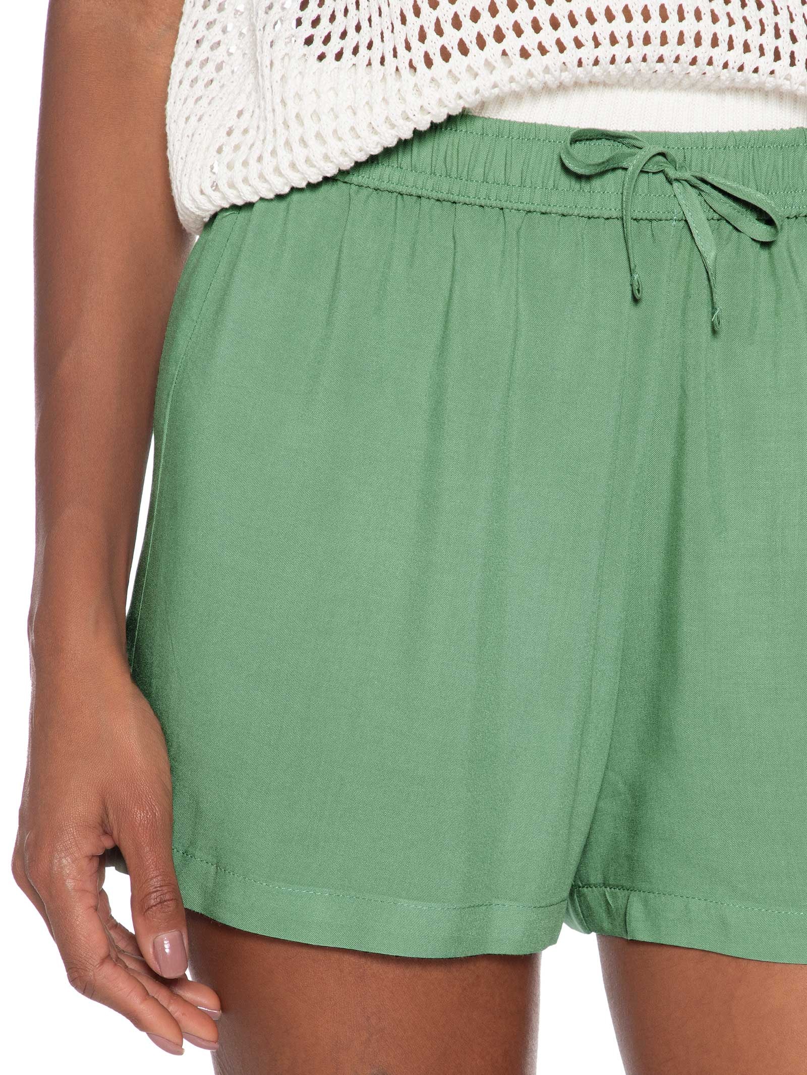 Short Feminino Básico Comfy Verde Basiq