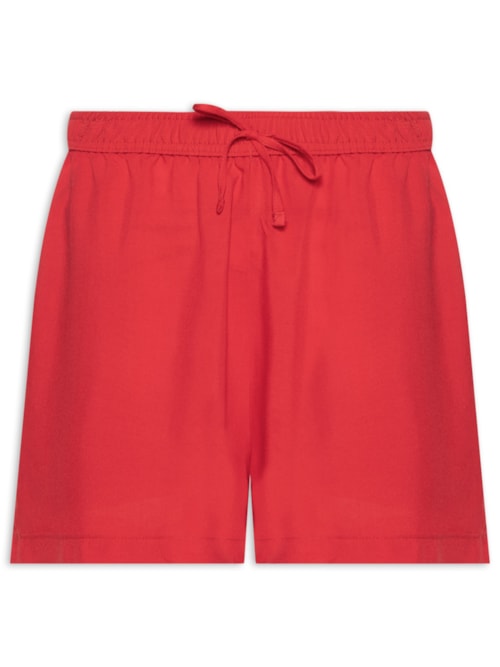 Short Feminino Básico Comfy – Vermelho