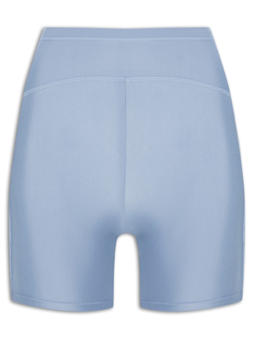 Short Feminino Biker Liso – Azul