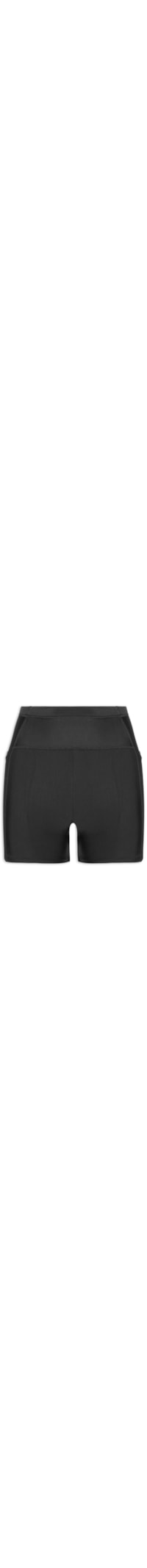 Short Feminino Biker Liso - Preto