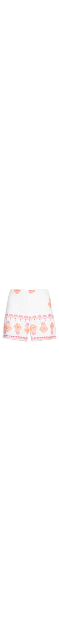 Short Feminino Bordado Catarina - Branco