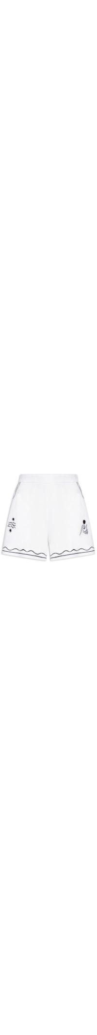 Short Feminino Bordado Iara - Off White