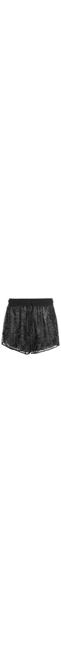 Short Feminino Bordado - Preto
