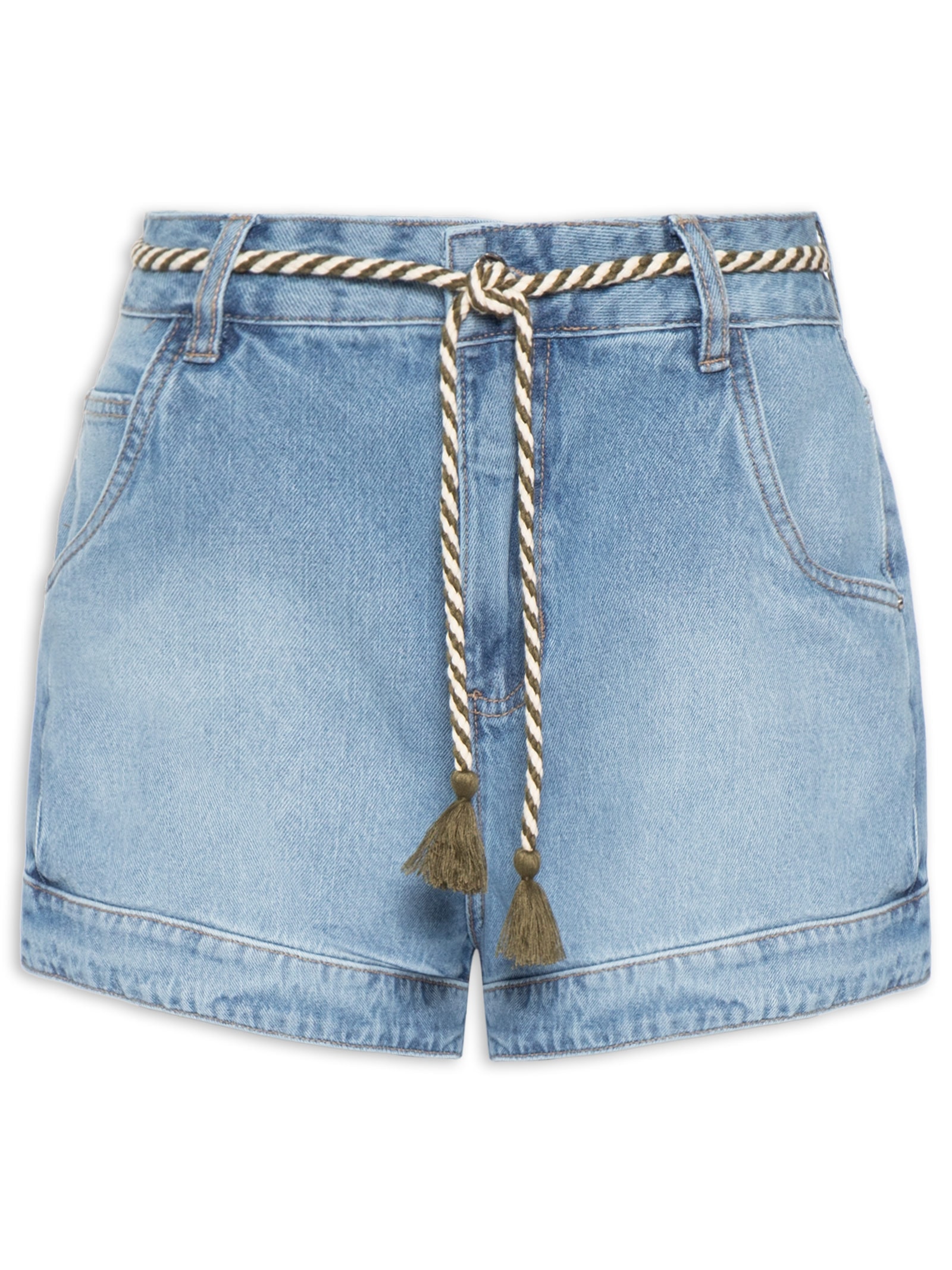 Short Feminino Boyfriend Azul Lez A Lez