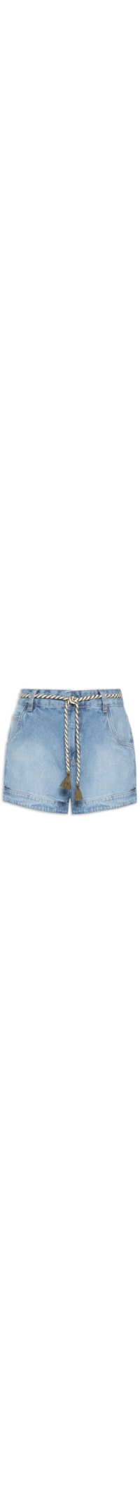 Short Feminino Boyfriend - Azul