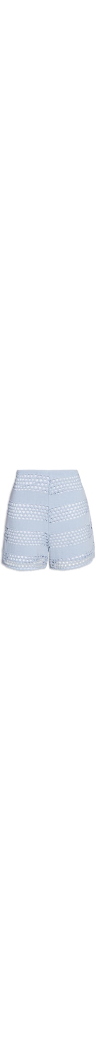 Short Feminino Cintura Alta - Azul