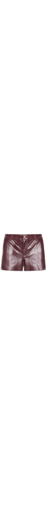 Short Feminino Cintura Baixa - Vermelho