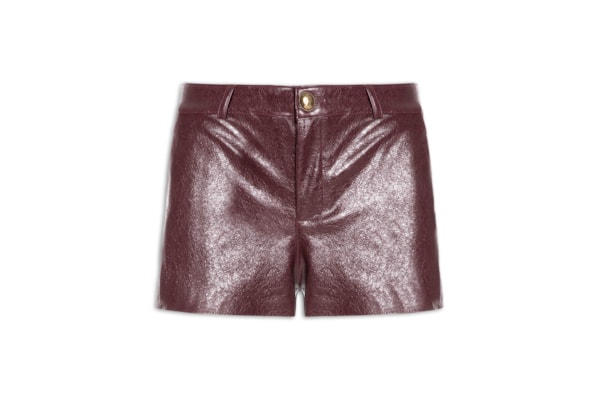 Short Feminino Cintura Baixa - Vermelho