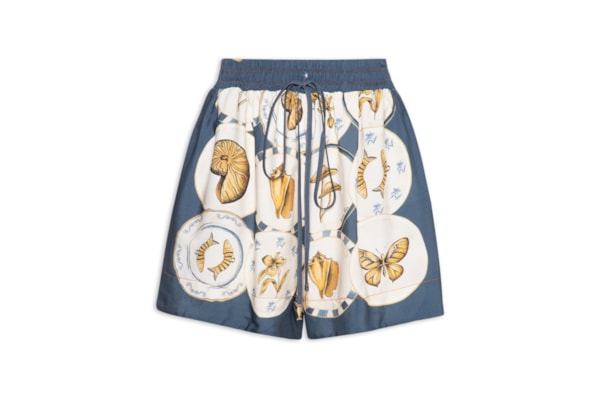 Short Feminino Coleção E - Azul