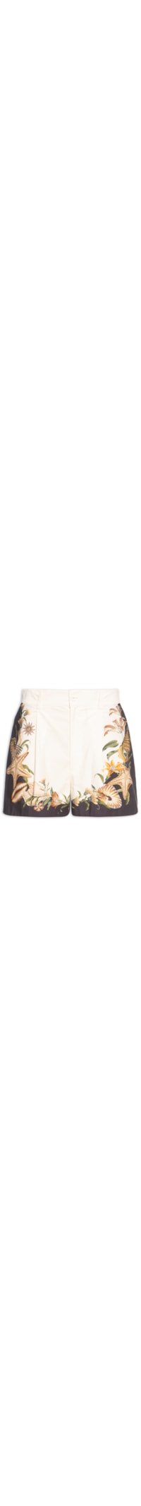 Short Feminino Concha Surreal - Branco